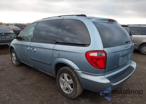 2005 Dodge Caravan Sxt z USA, uszkodzony, nr VIN 1D4GP45R75B377531